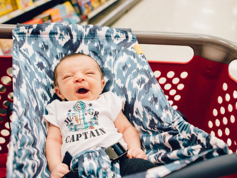 Binxy Baby Shopping Cart Hammock (5 Designs) - Pupsik Singapore