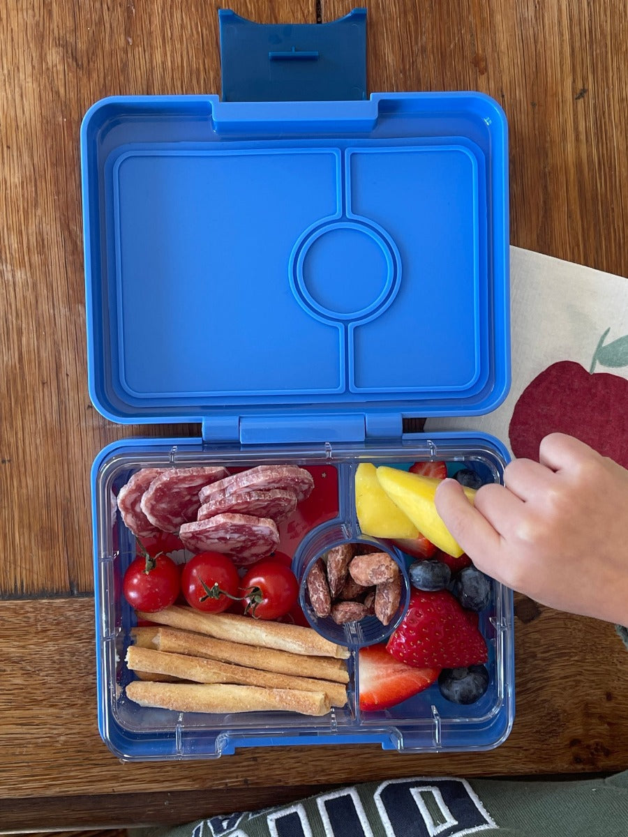 Yumbox Snack 3-compartment Lunch Box w/ Exterior Print (2 Designs)
