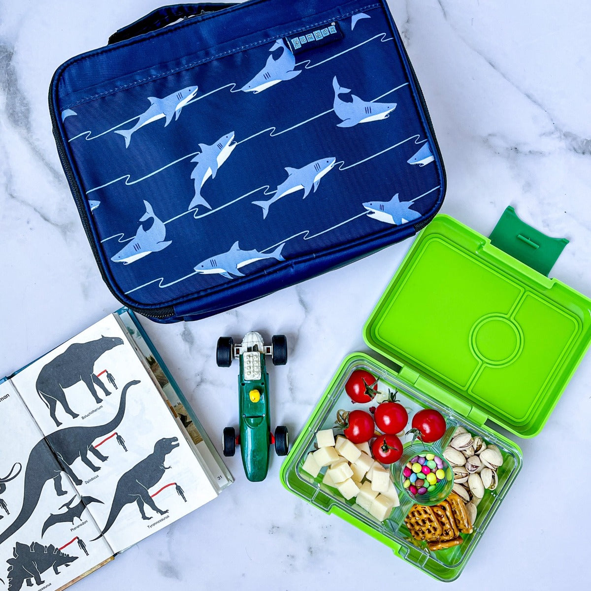 Yumbox Snack 3-compartment Lunch Box (14 designs) - Pupsik Singapore