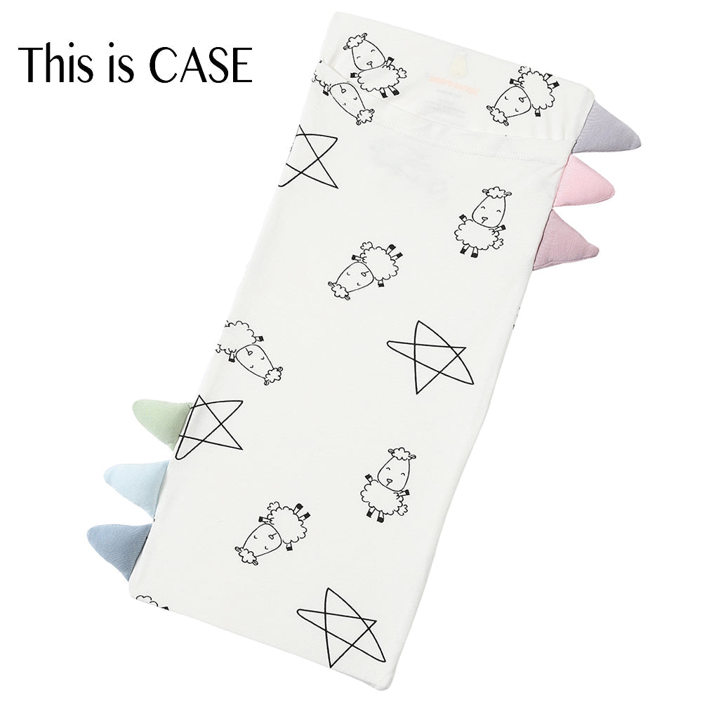 Baa Baa Sheepz Bed-Time Buddy Small Pillow Cover (Multiple Designs) - Pupsik Singapore