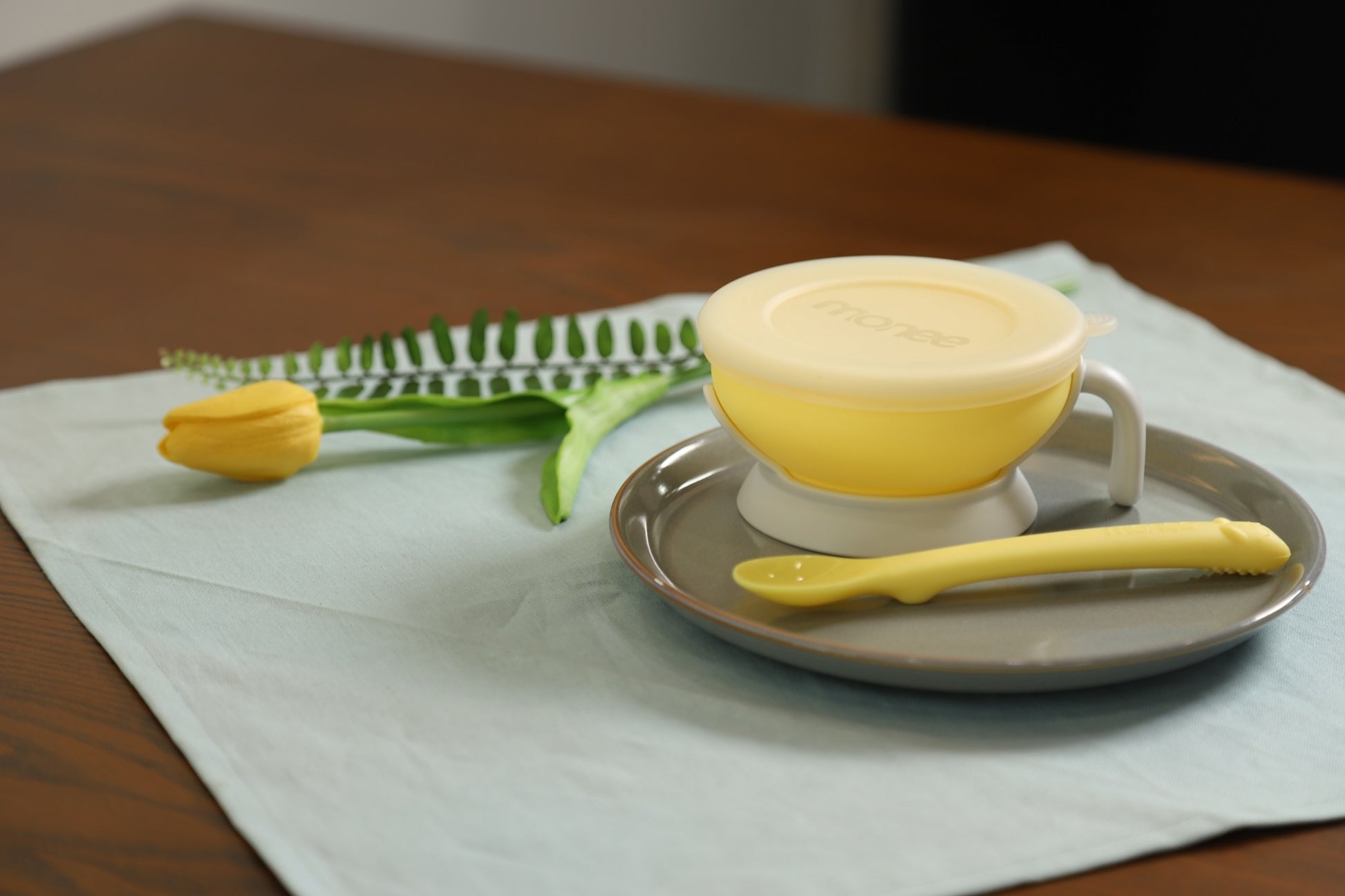 Monee Baby Silicone Starter Feeding Pack (3 Colours) - Pupsik Singapore