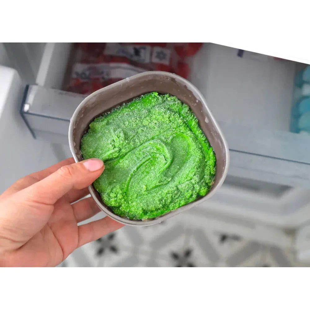 Beaba Stainless Steel Meal Set - Sage Green - Pupsik Singapore