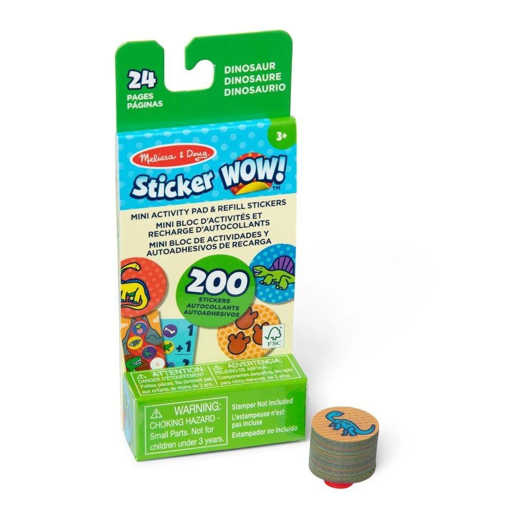 Melissa & Doug Refill Stickers for Stamper (4 Designs) - Pupsik Singapore