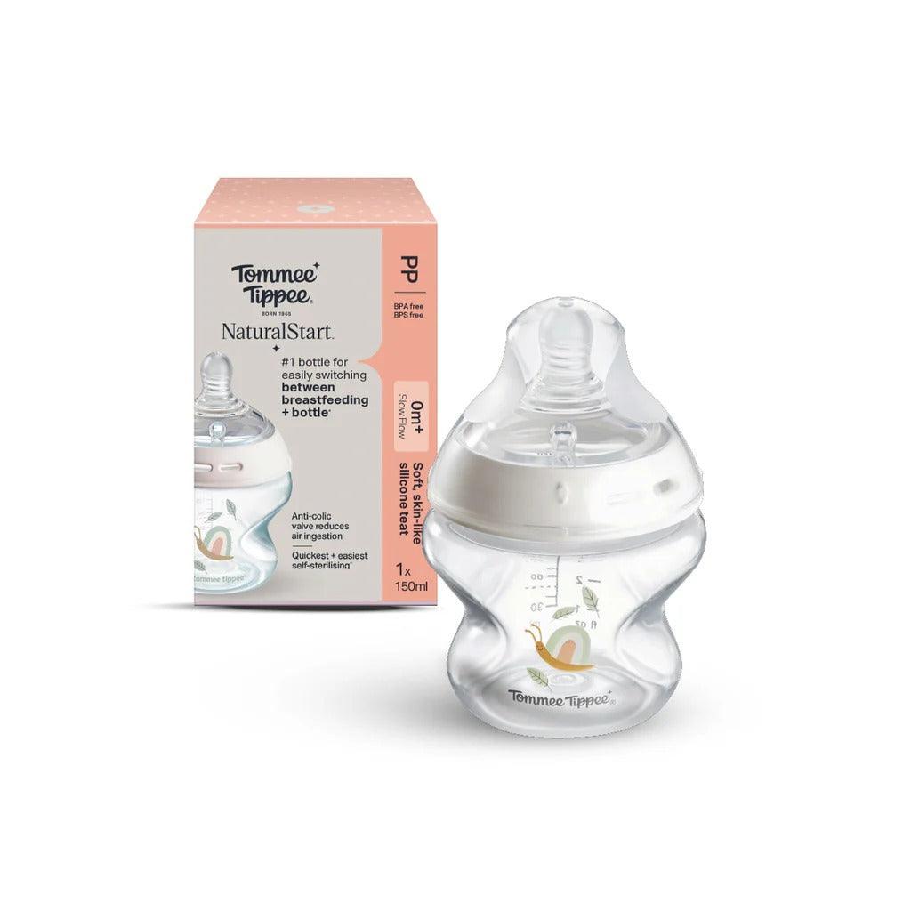 Tommee Tippee Natural Start PP Bottle, 1/2pk (8 Types) | 150, 260, 340ml - Pupsik Singapore