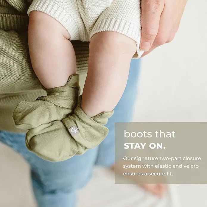 Goumi Bamboo & Organic Cotton Stay On Booties, 2pk (5 Designs, 2 Sizes) - Pupsik Singapore