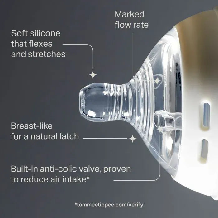 Tommee Tippee Natural Start Teats, 2pk (5 Sizes) - Pupsik Singapore