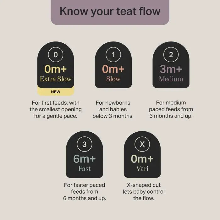 Tommee Tippee Natural Start Teats, 2pk (5 Sizes) - Pupsik Singapore