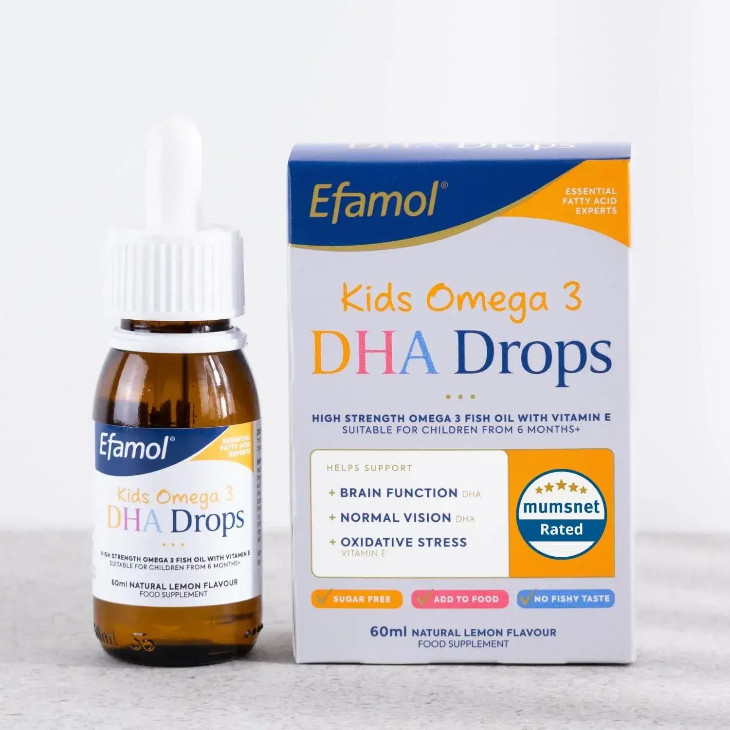 Efamol Kids Omega 3 DHA Drops, 60ml (Exp 03/27) - Pupsik Singapore