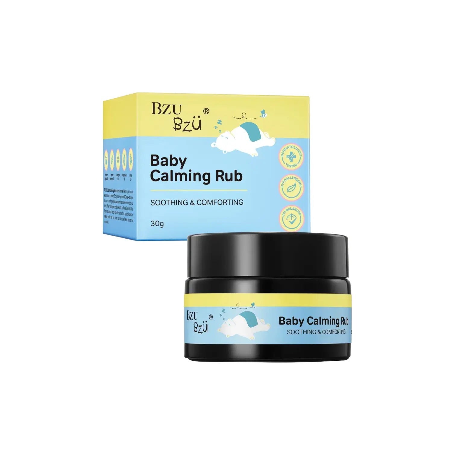 Baby Calm R BZU BZU Baby+ Baby Calming Rub, 30g (Exp 09/28) | Pupsik Singapore