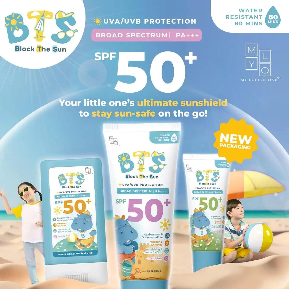MyLO BTS Sunscreen Lotion, 100ml (Exp 05/28) - Pupsik Singapore