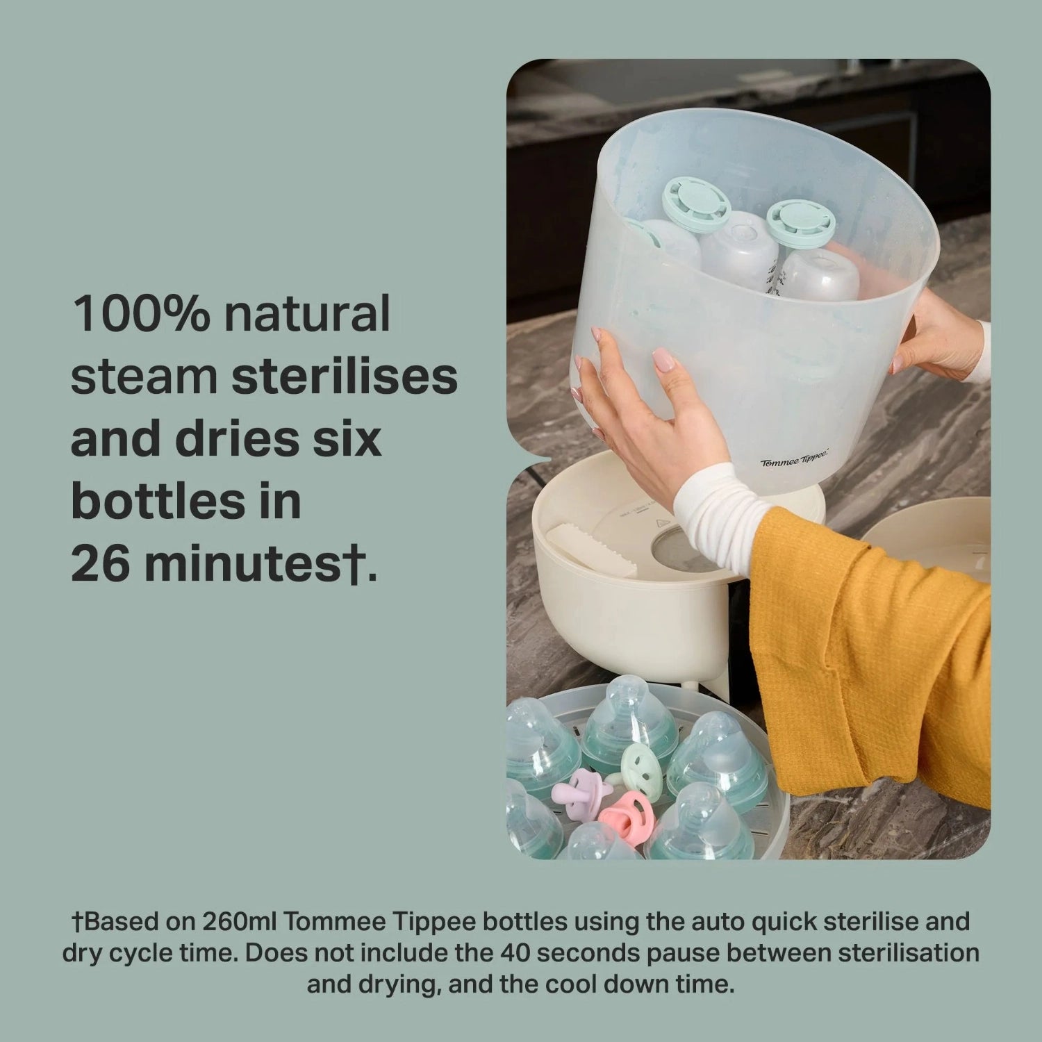 Tommee Tippee QuickDry Steriliser | Steam Sterilizer & Dryer - Pupsik Singapore