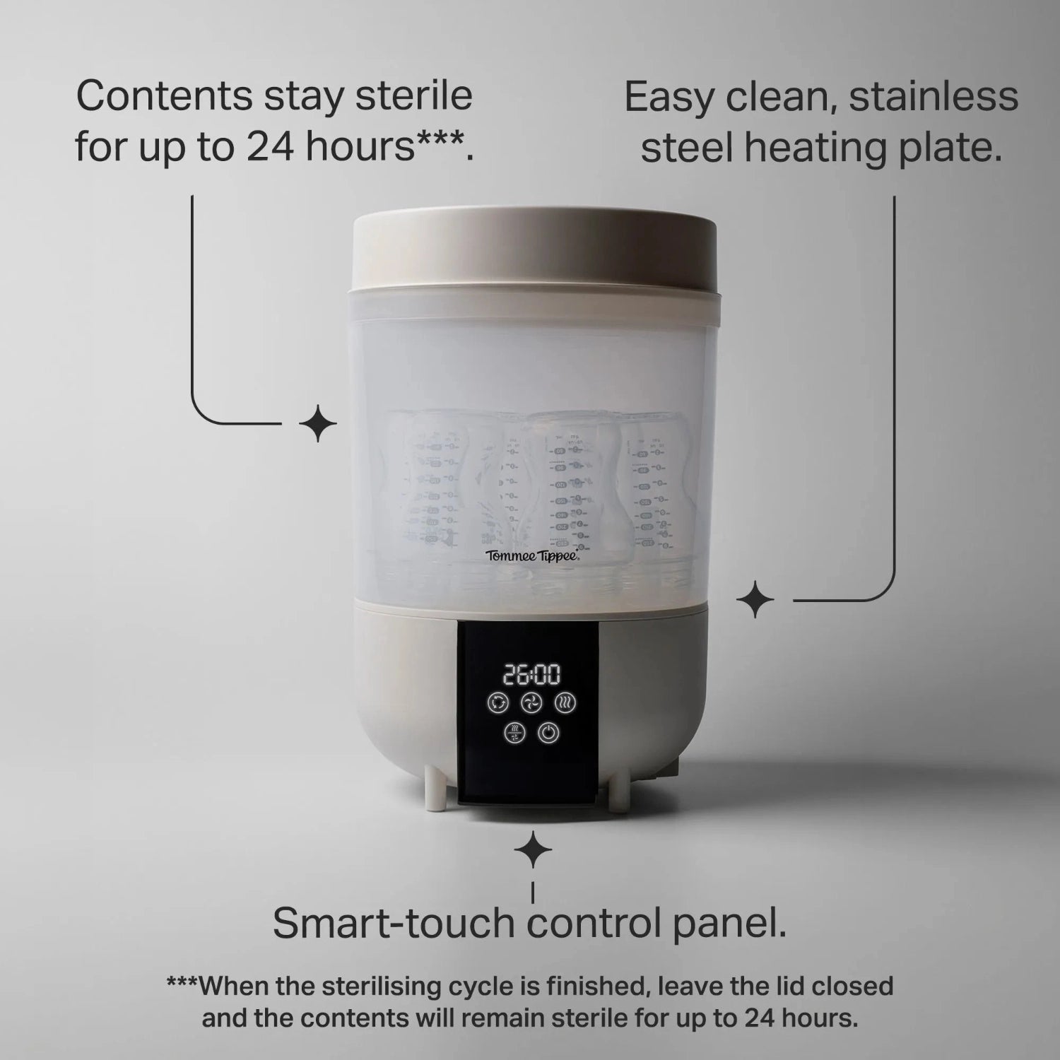 Tommee Tippee QuickDry Steriliser | Steam Sterilizer & Dryer - Pupsik Singapore