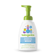 Babyganics Foaming Dish & Bottle Soap, 473ml - Fragrance Free (Exp 08/27) - Pupsik Singapore