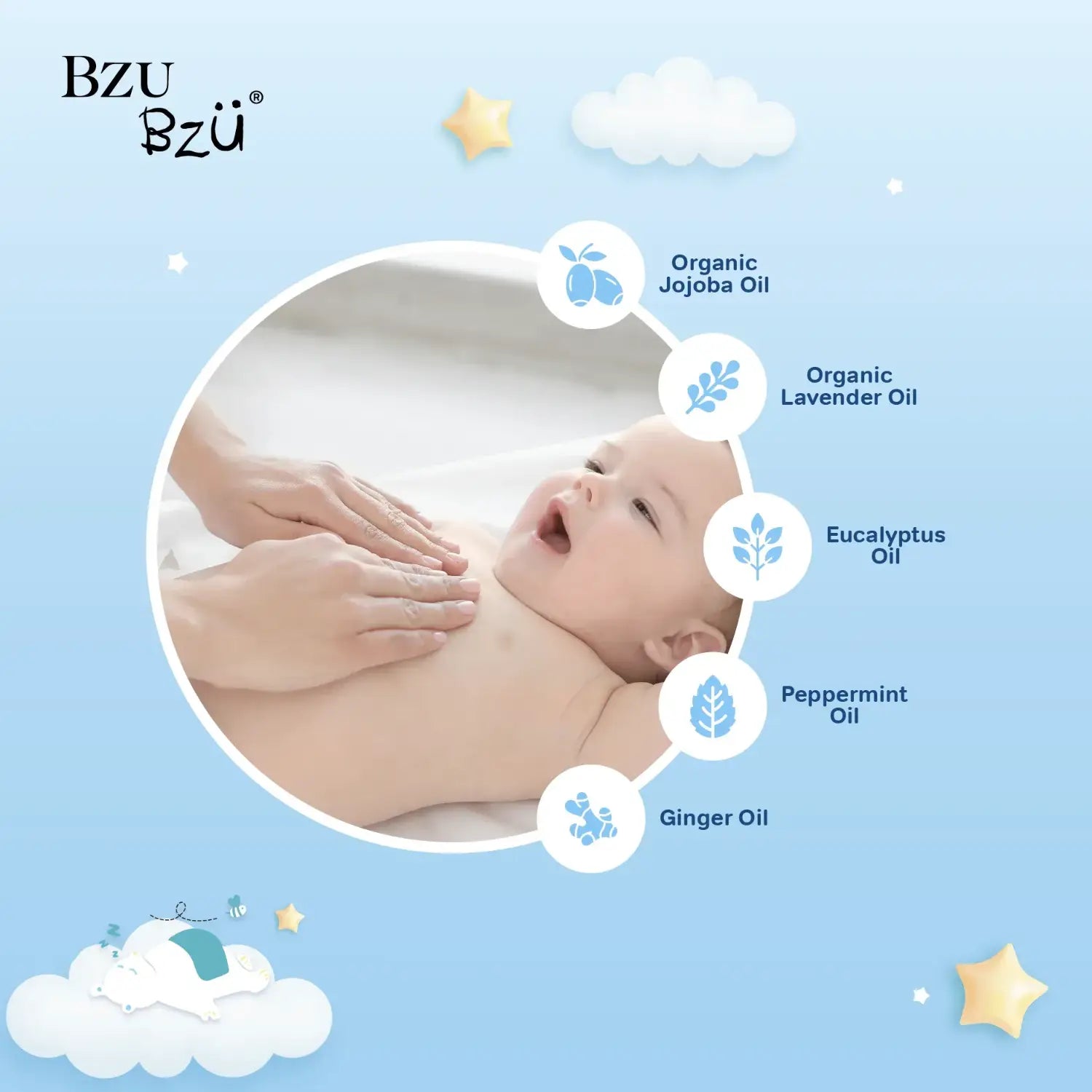 BZU BZU Baby+ Baby Calming Rub, 30g (Exp 09/28) - Pupsik Singapore
