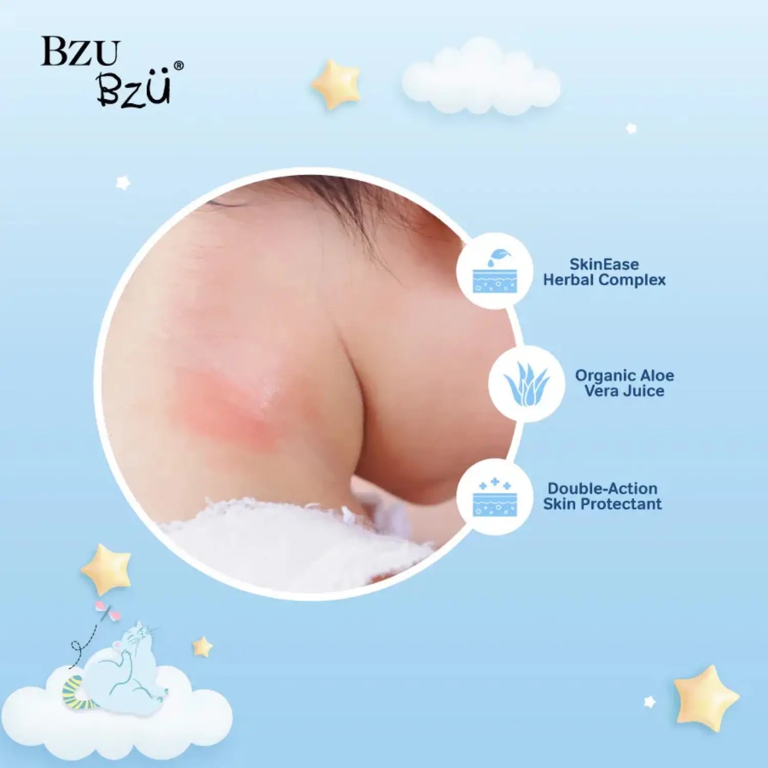 BZU BZU Baby+ ItchRelif Baby Soothing Gel, 15g (Exp 11/28) - Pupsik Singapore
