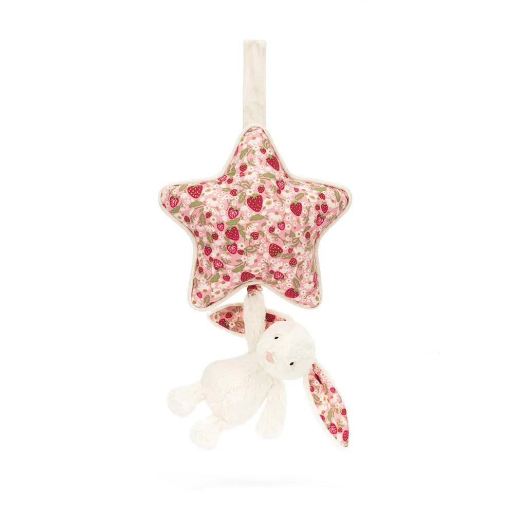Jellycat Bashful Bunny Musical Pull Toy (6 Colors) - Pupsik Singapore