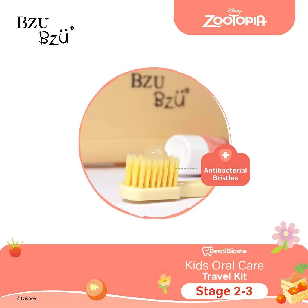 BZU BZU Dentibiome Kids Oral Travel Kit (Exp 09/28) | 2-12Y - Pupsik Singapore