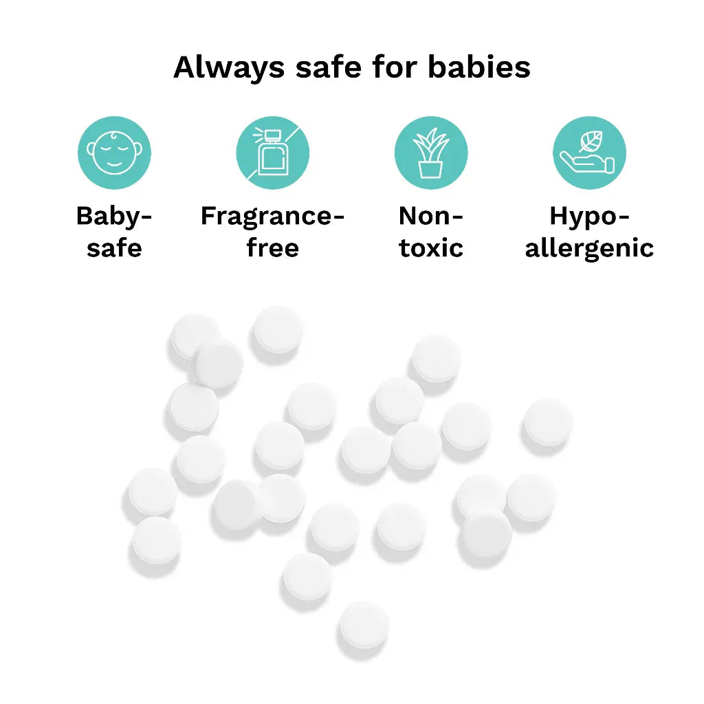 Baby Breeza Universal Descaler Tablets, 24pcs (Exp 07/28) - Pupsik Singapore