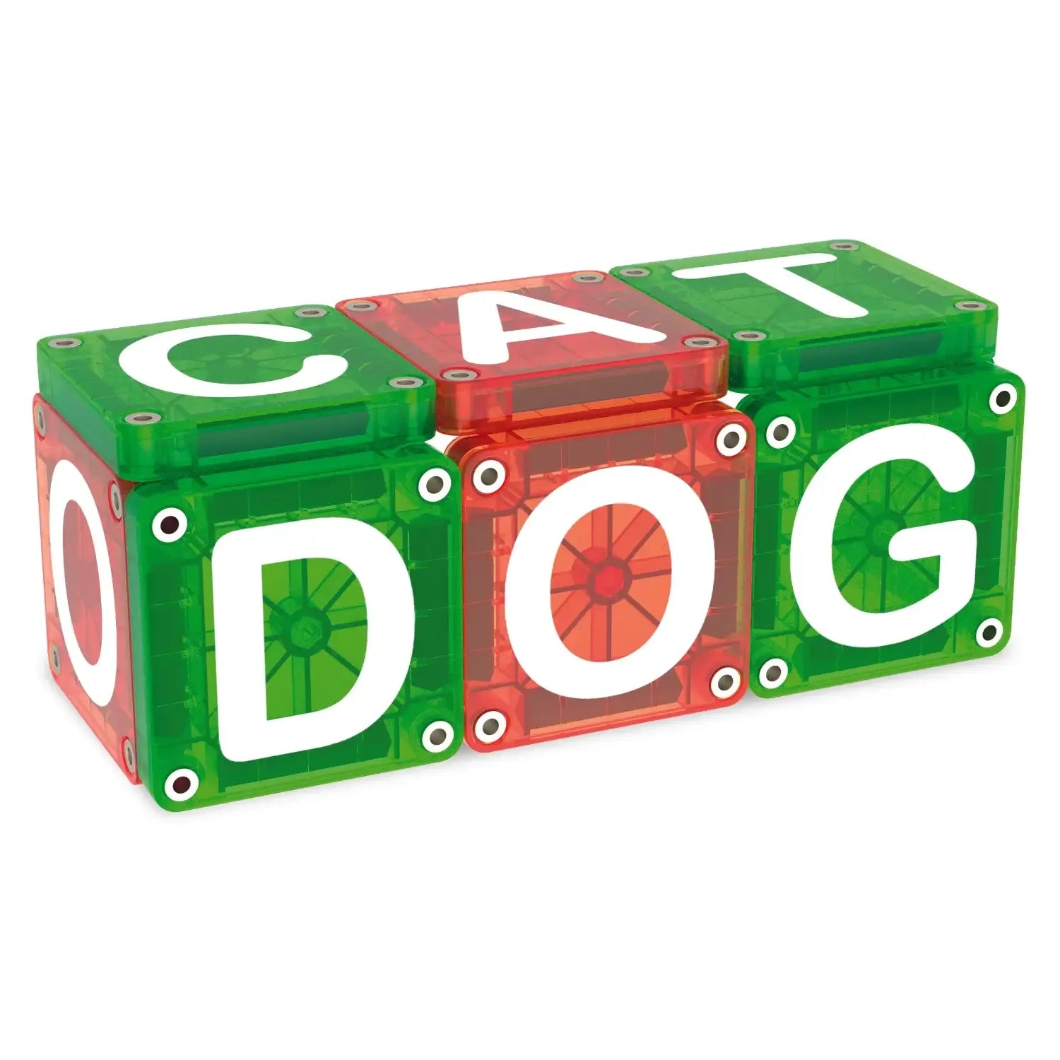 Magna-Tiles microMAGS Learn Letters, 56pcs - Pupsik Singapore