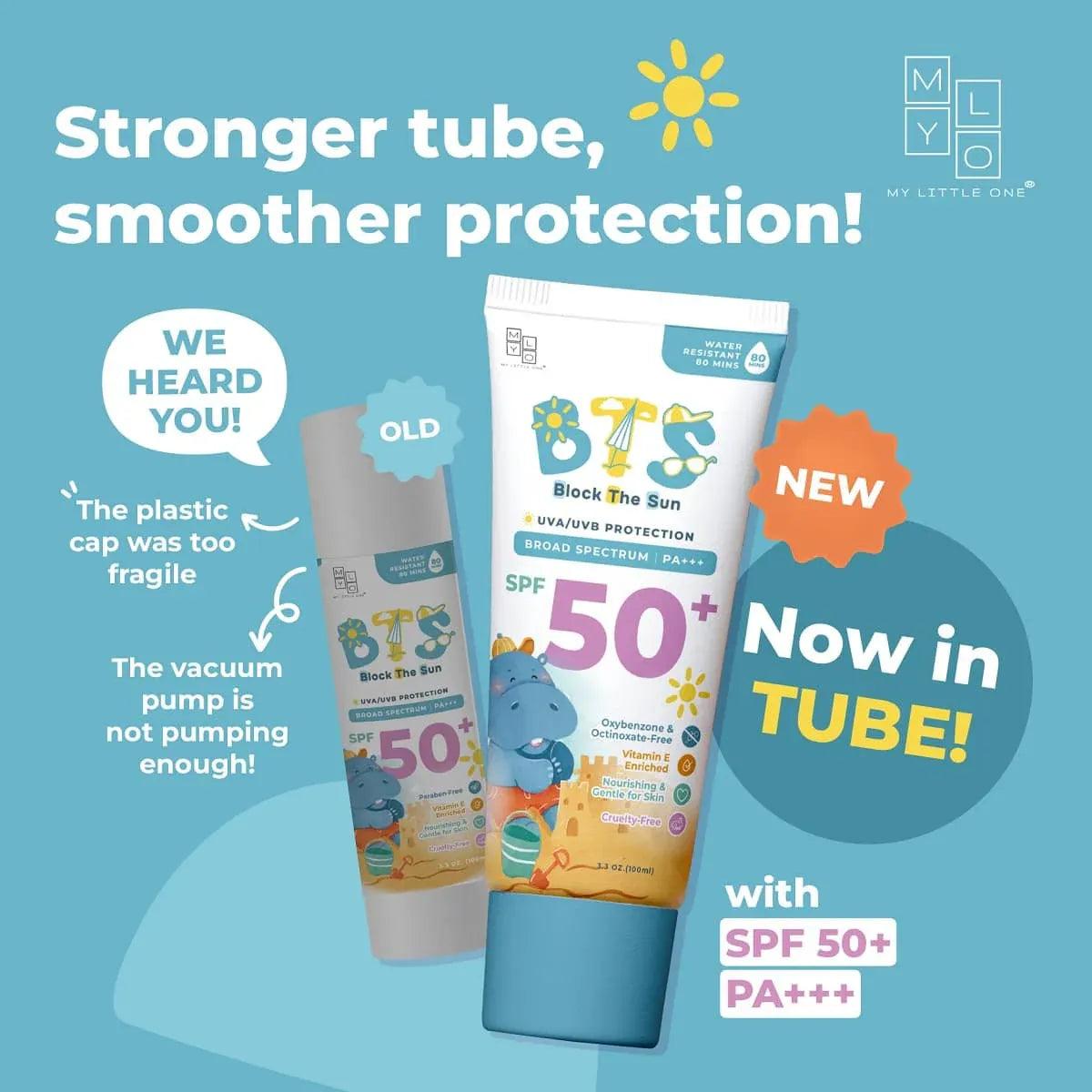 MyLO BTS Sunscreen Lotion, 100ml (Exp 05/28) - Pupsik Singapore