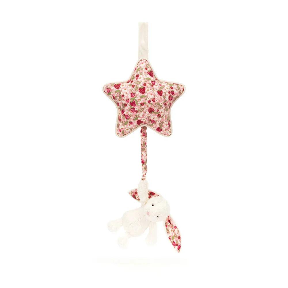 Jellycat Bashful Bunny Musical Pull Toy (6 Colors) - Pupsik Singapore