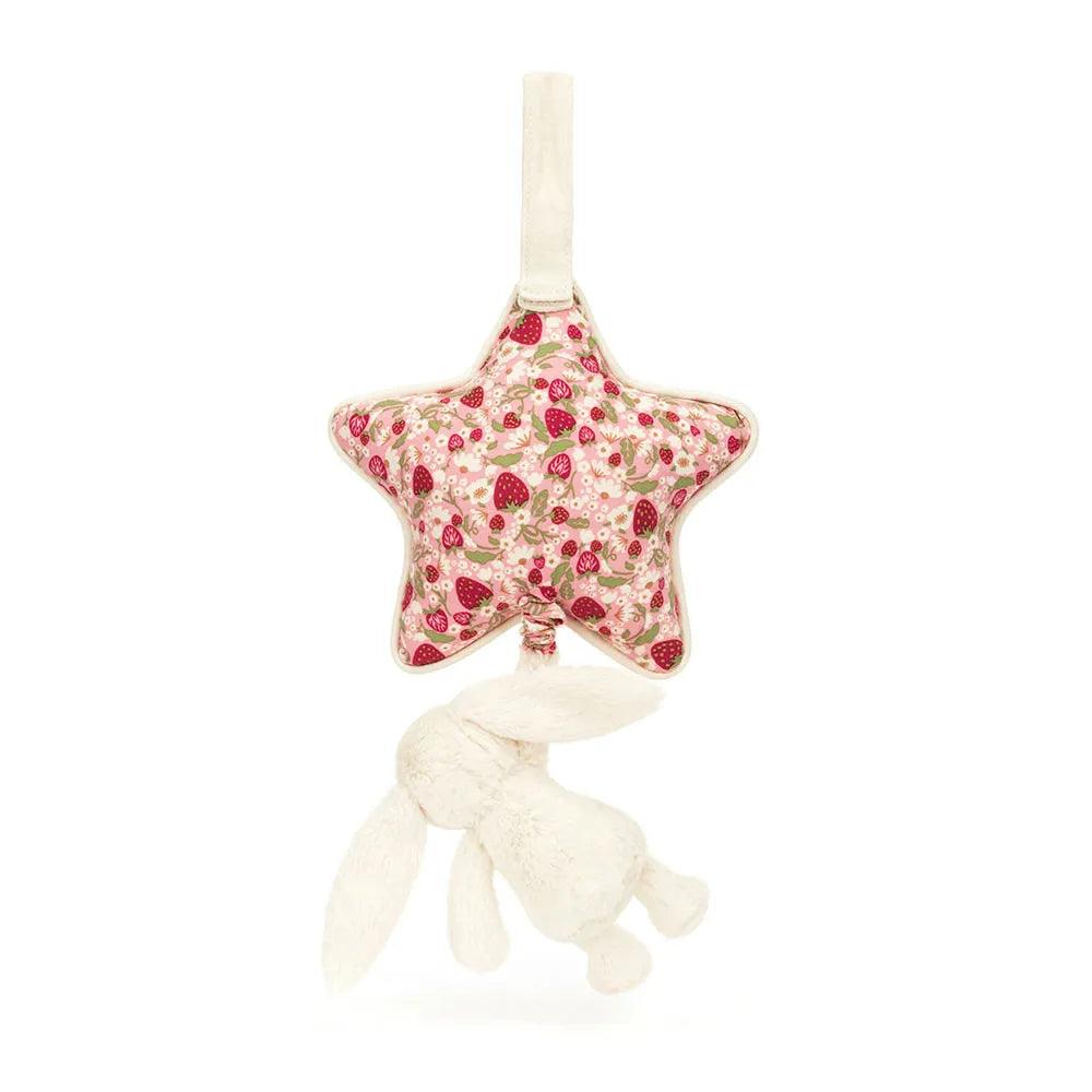 Jellycat Bashful Bunny Musical Pull Toy (6 Colors) - Pupsik Singapore