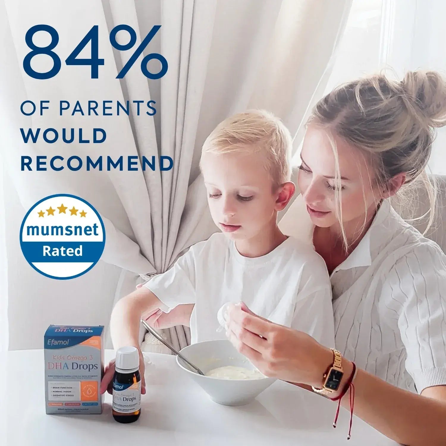 Efamol Kids Omega 3 DHA Drops, 60ml (Exp 03/27) - Pupsik Singapore