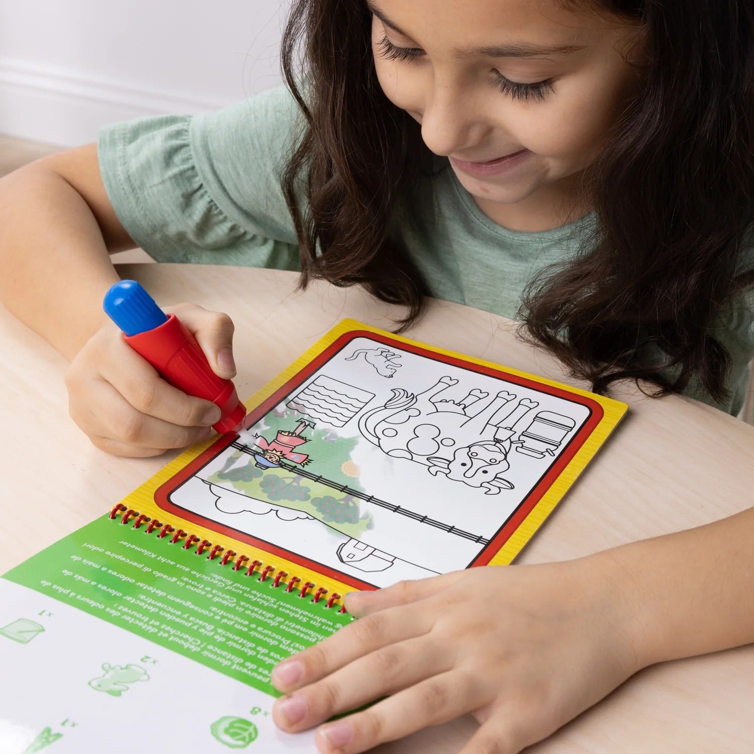 Melissa & Doug Water Wow! Brush Colouring Pad (x Titles) - Pupsik Singapore