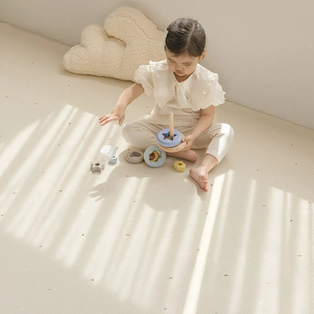 Parklon LaPure Playmat - Olive Terrazzo (M12) - Pupsik Singapore