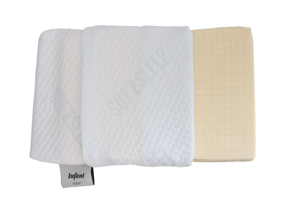 Sofzsleep Infant Latex Pillow (36 x 25 x 2.5 cm)