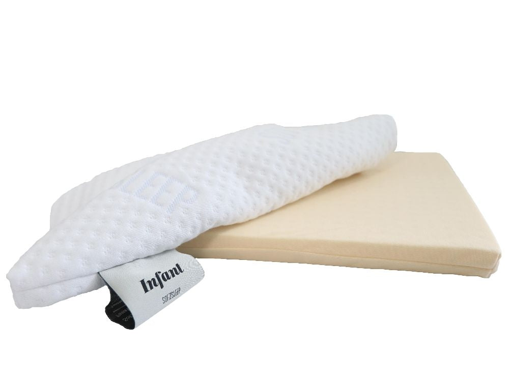 Sofzsleep Infant Latex Pillow (36 x 25 x 2.5 cm)