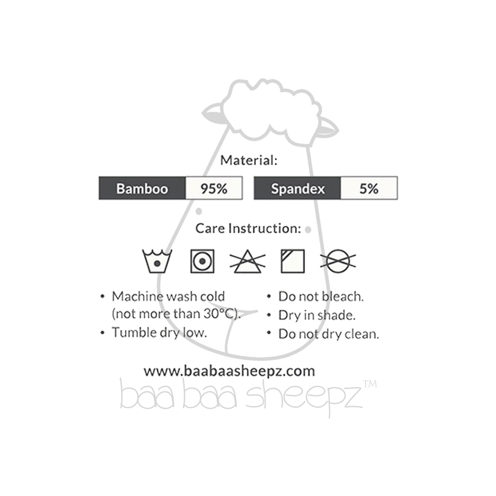 Baa Baa Sheepz Baby Long Sleeve Pyjama Set - Goodnight Baa Baa White (4 Sizes)