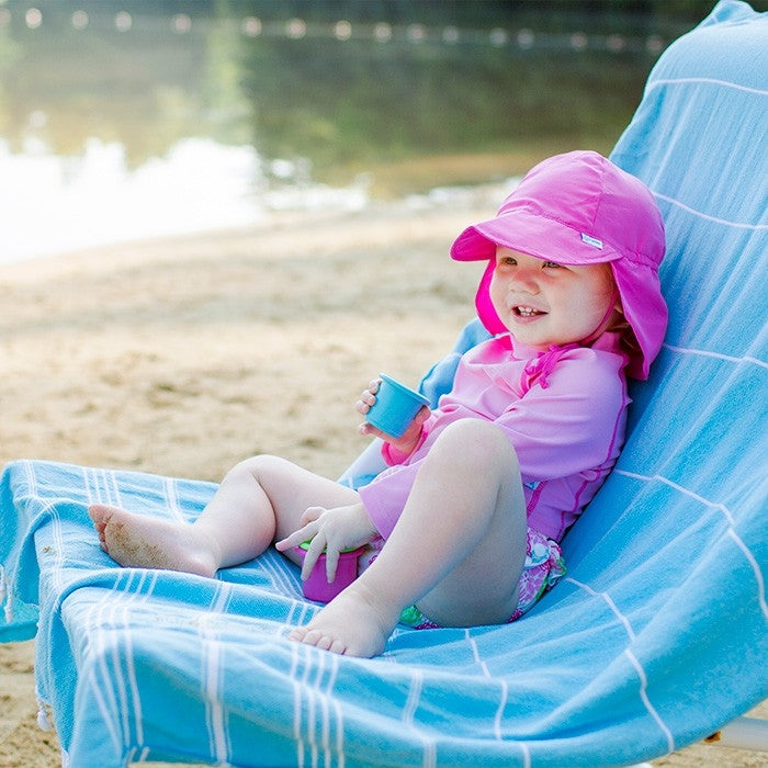 IPlay Flap Sun Protection Baby Hat - Navy