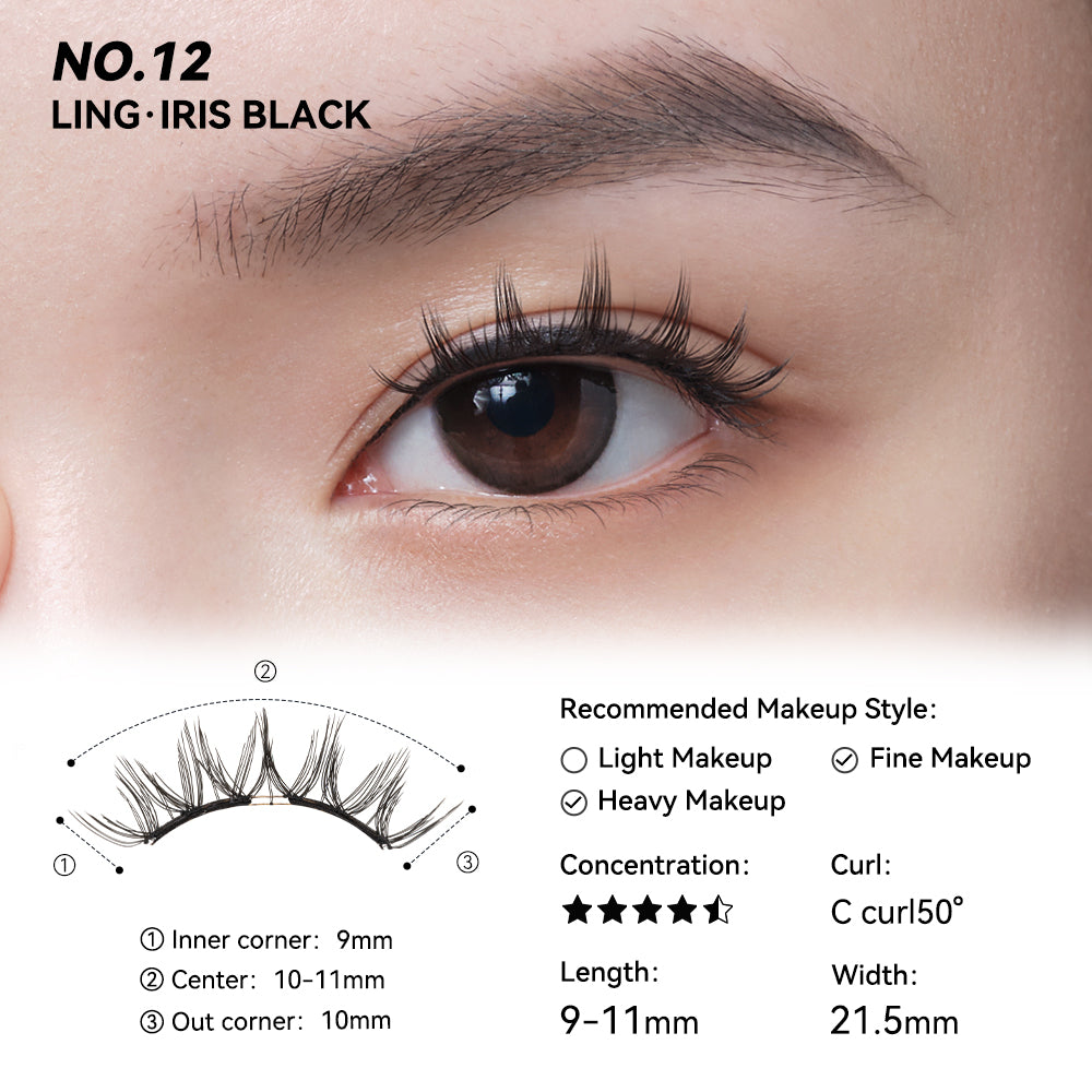 WOSADO Soft Magnetic Eyelashes (20 Types)