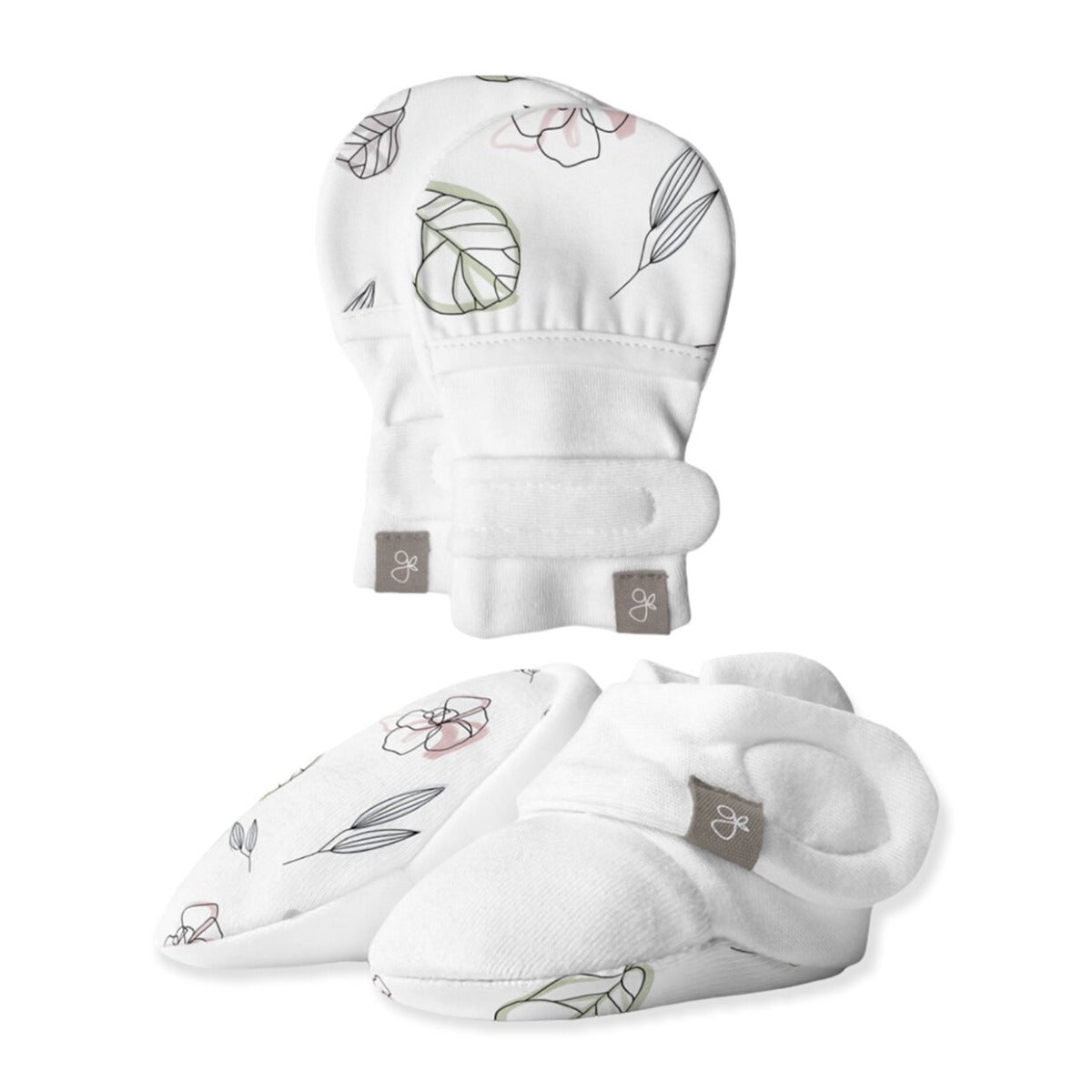 GoumiKids Baby Mittens & Booties Set (3-6m) (9 Designs) - Pupsik Singapore