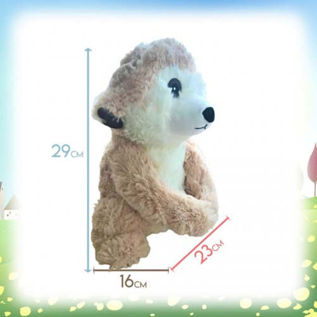 Hugzz Cuddles Microwavable Soft Toy - Miko the Meerkat