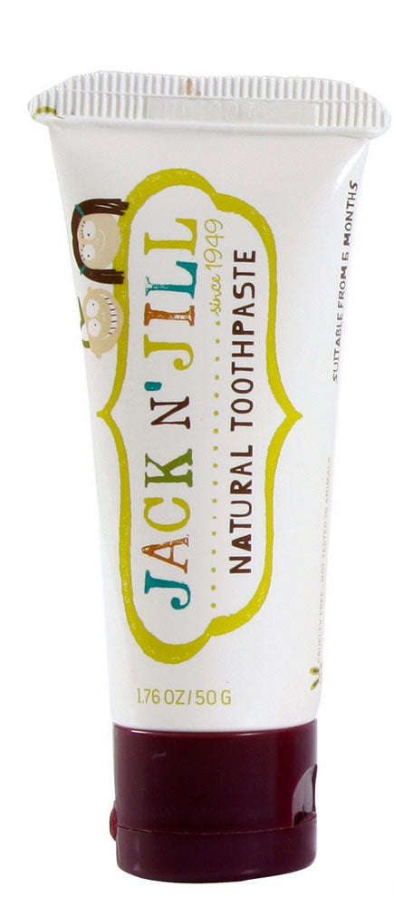 Jack N' Jill Natural Baby & Kids Toothpaste (8 Flavours) - Pupsik Singapore
