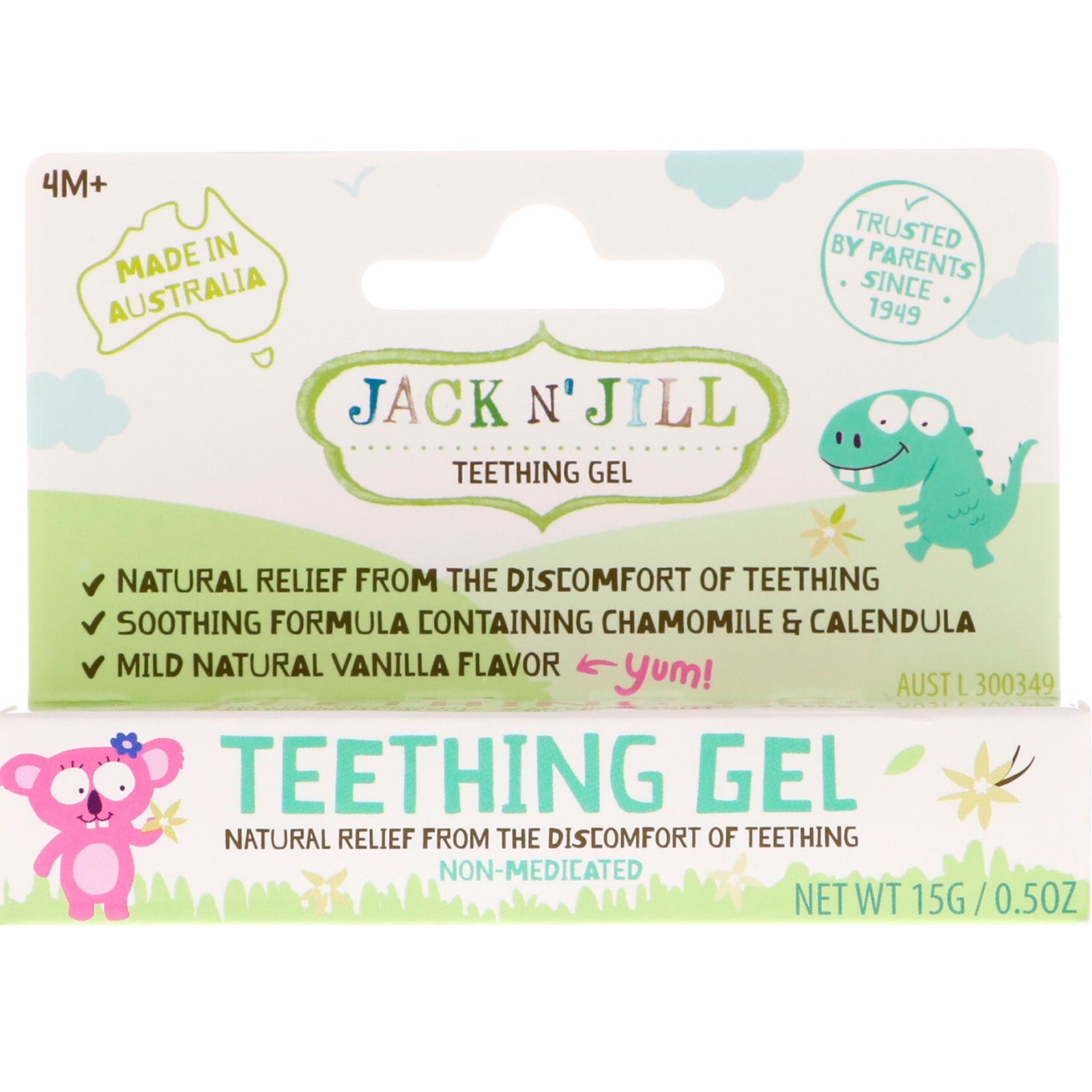 Jack N' Jill Baby Gum & Tooth Gel, 15g (Exp 01/27)