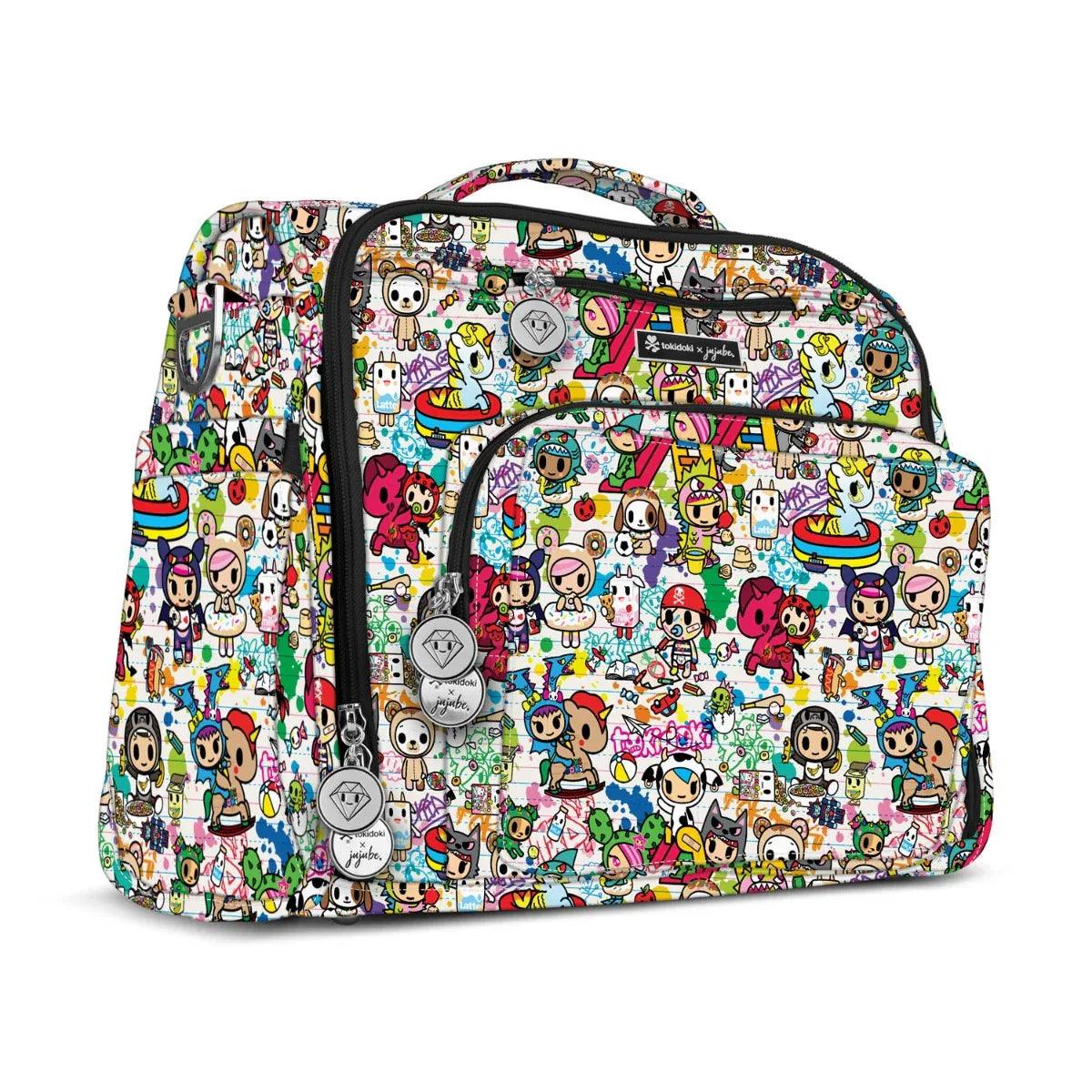 Jujube B.F.F. Tokidoki Diaper Bag - Little Terrors | Pupsik Singapore