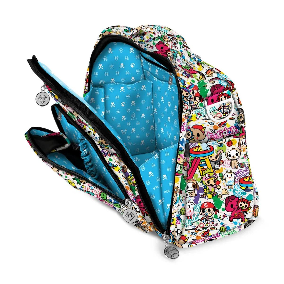 Jujube B.F.F. Tokidoki Diaper Bag - Little Terrors | Pupsik Singapore