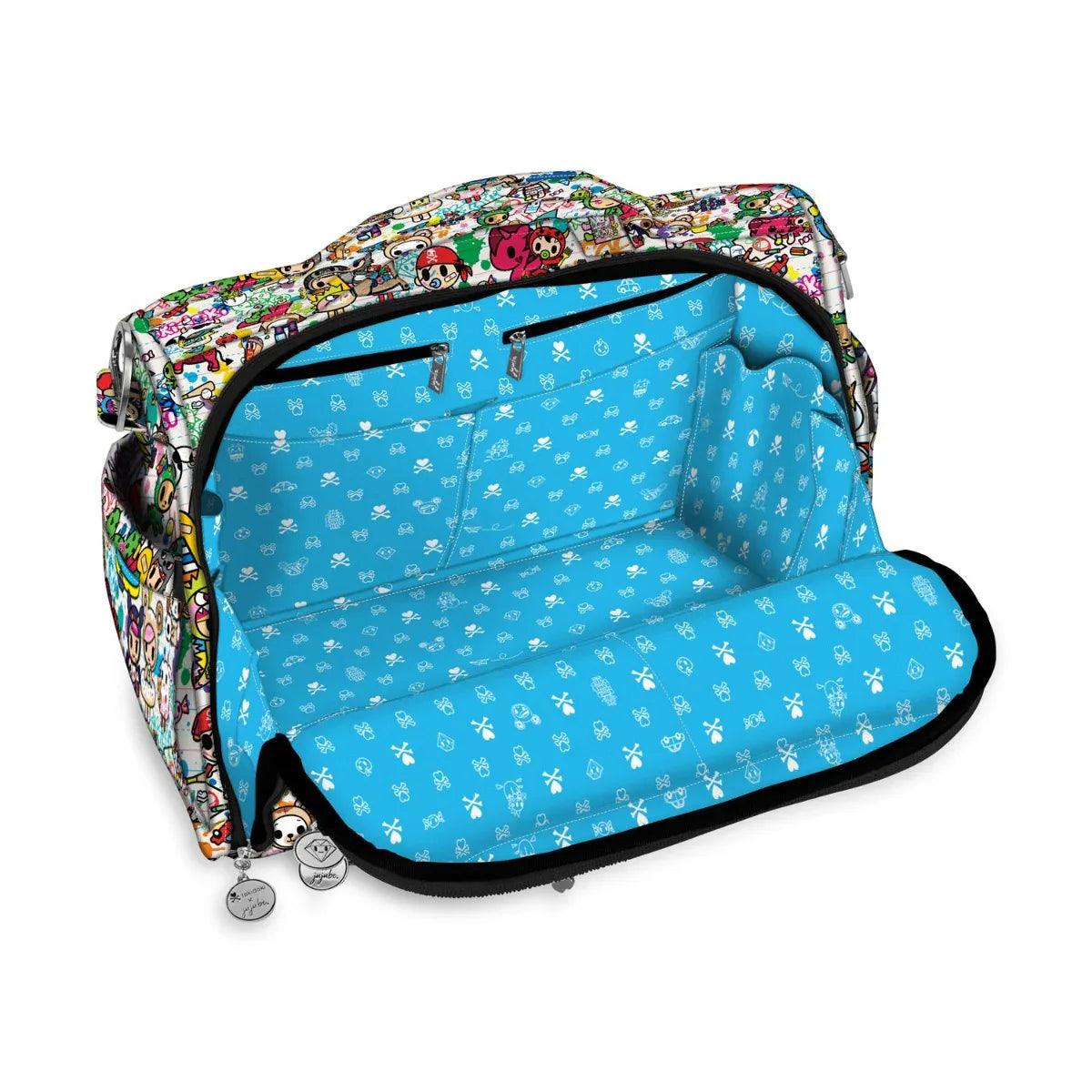 Jujube B.F.F. Tokidoki Diaper Bag - Little Terrors | Pupsik Singapore