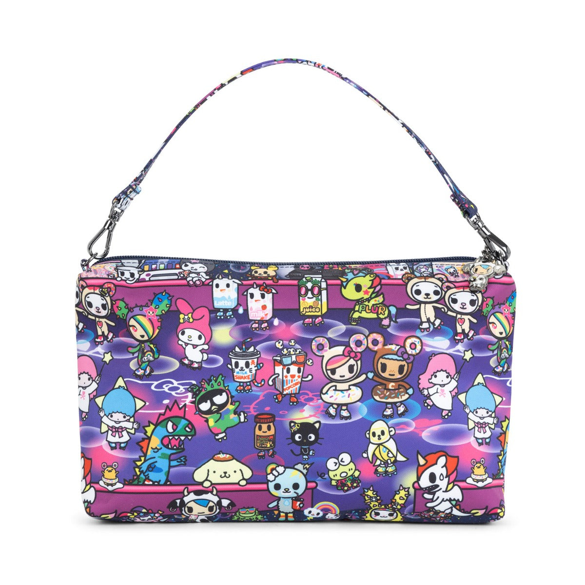 Jujube Tokidoki x Hello Kitty Be Quick Wristlet - Roller Disco Dreaming (Mozzarella Zipper)