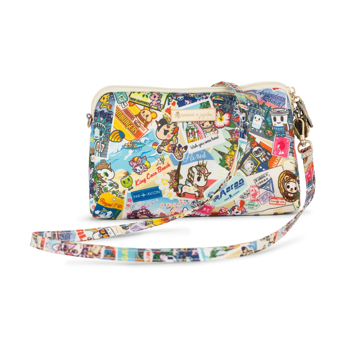 Jujube Be Set Tokidoki Baglets - Kawaii Round the World (Sandy Zipper)