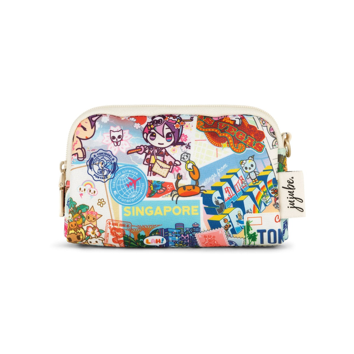 Jujube Be Set Tokidoki Baglets - Kawaii Round the World (Sandy Zipper)
