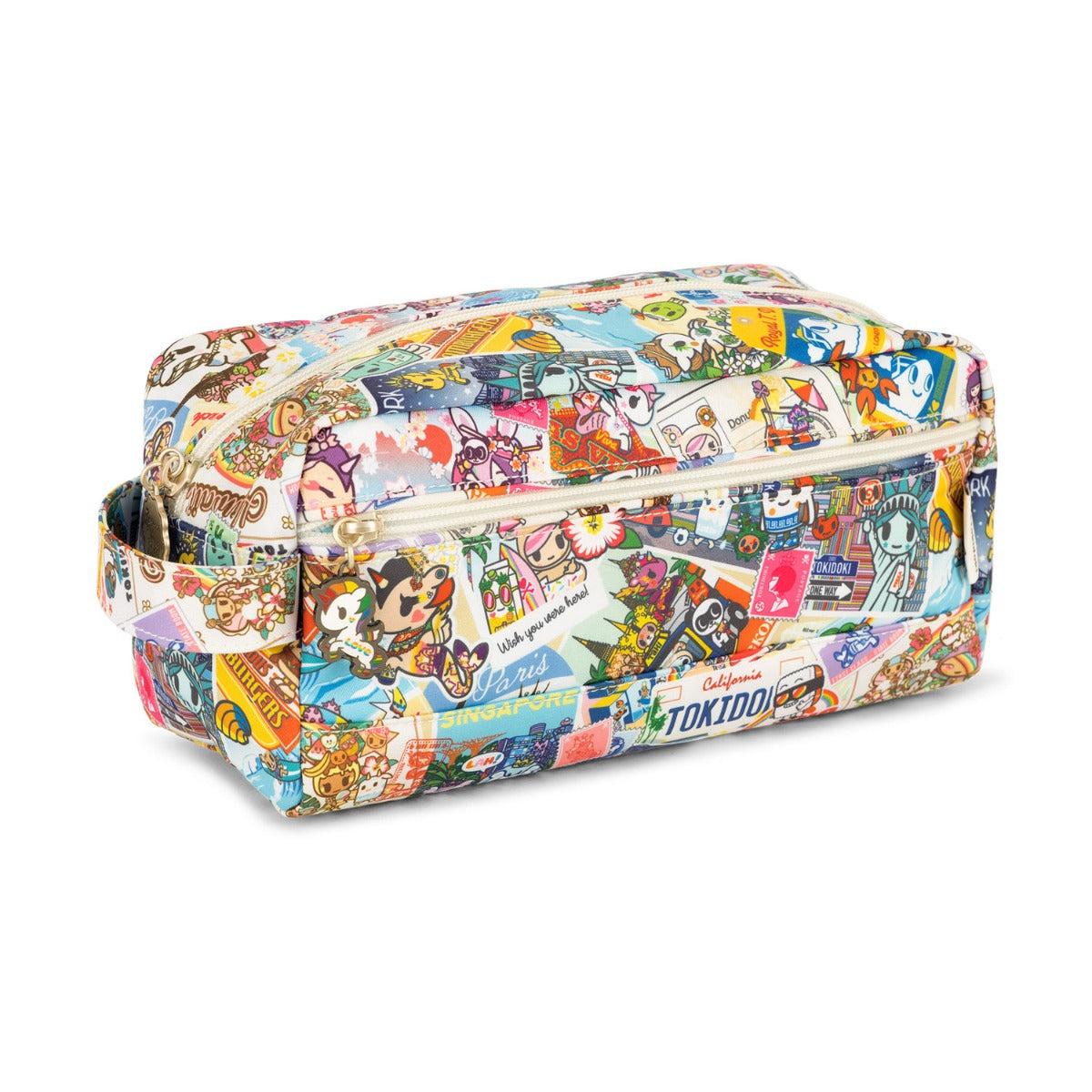 Jujube Be Dapper Tokidoki Diaper Case - Kawaii Round the World (Stellina Unicorno Zipper)
