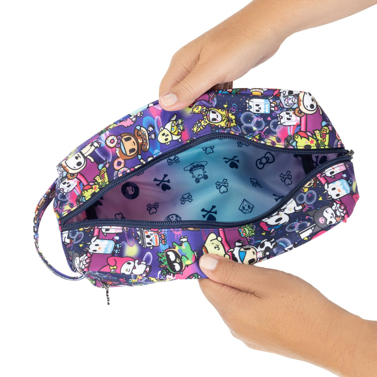 Jujube Tokidoki x Hello Kitty Be Dapper Diaper Case - Roller Disco Dreaming (Gudetama Zipper)