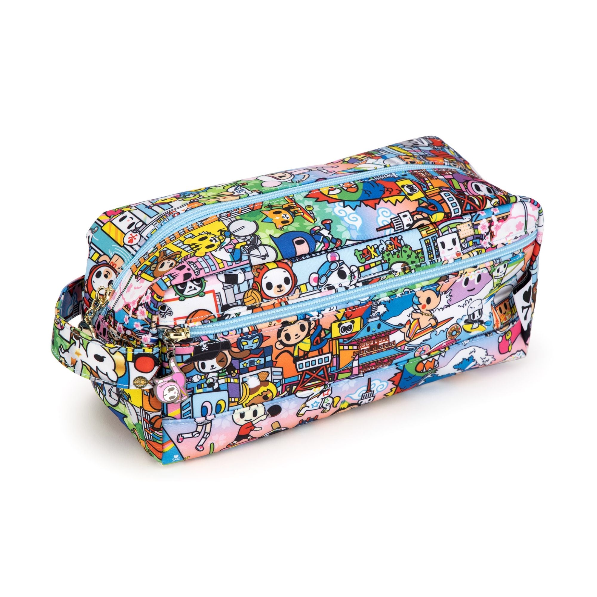 Jujube Be Dapper Tokidoki Diaper Case - Team Toki (Ciao Ciao Zipper)