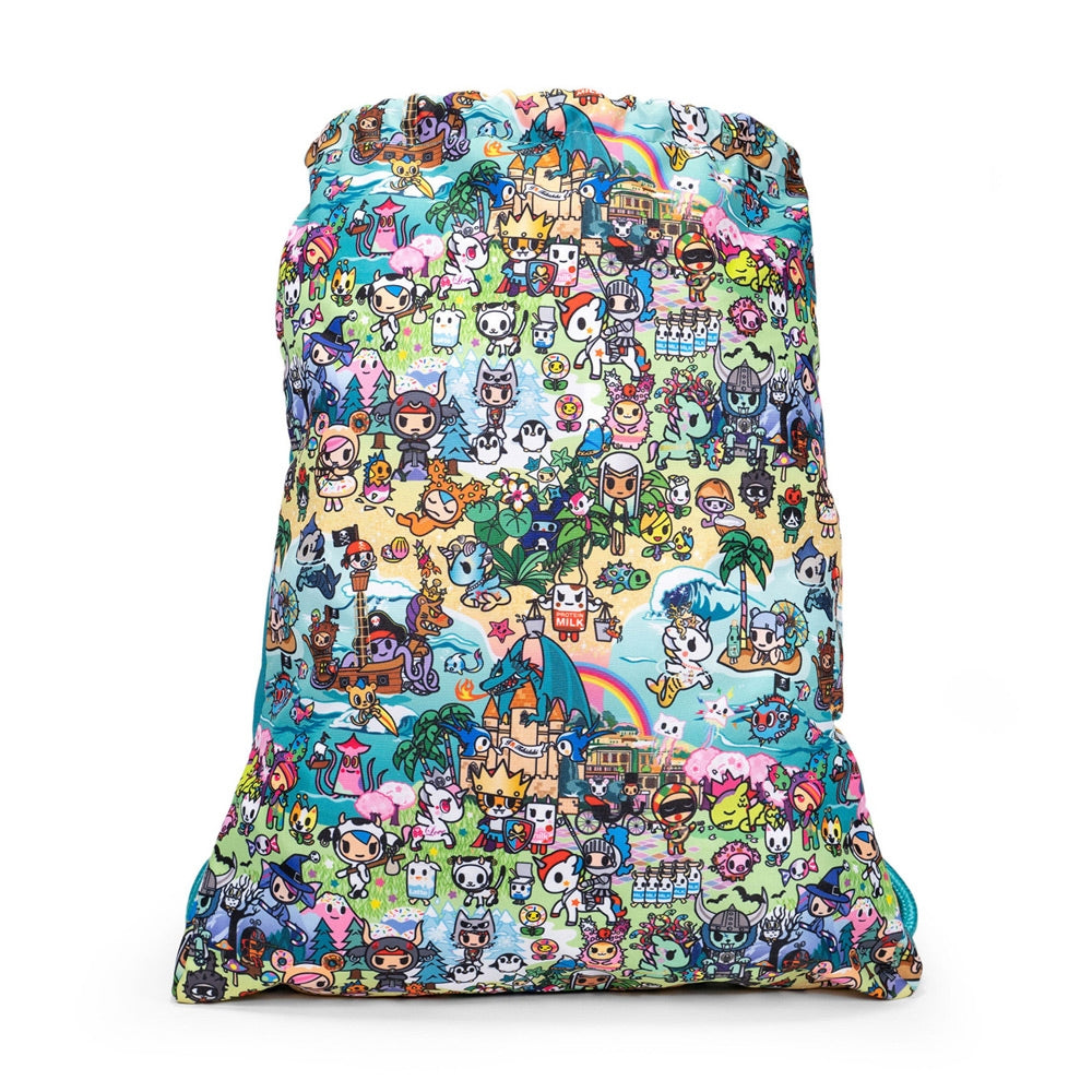 Jujube Grab and Go Drawstring Tokidoki Backpack - Fantasy Paradise