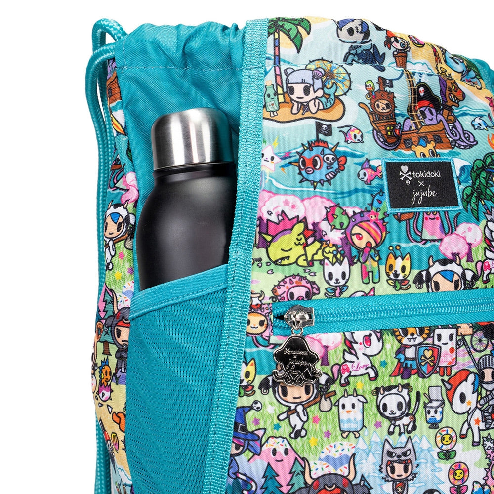 Jujube Grab and Go Drawstring Tokidoki Backpack - Fantasy Paradise