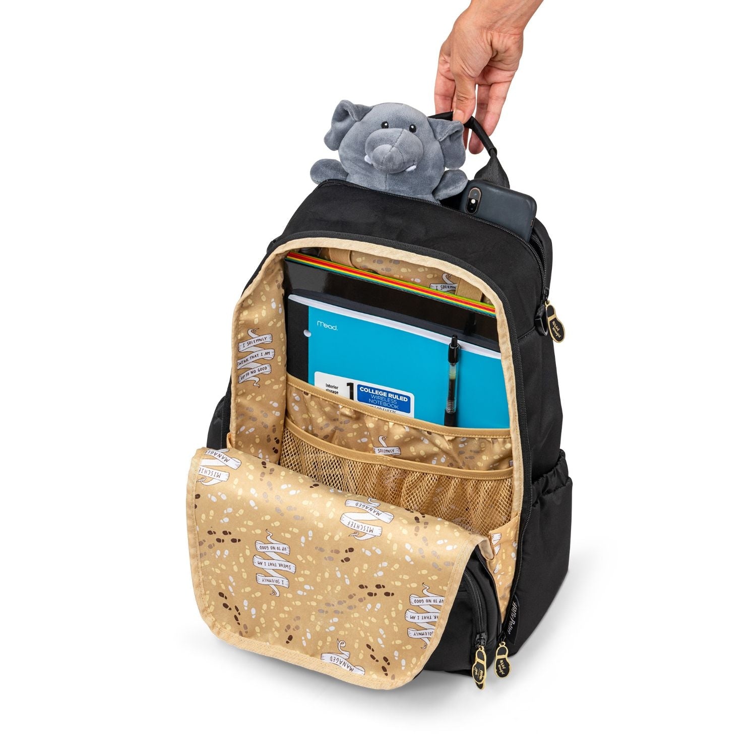 Jujube Midi Harry Potter Backpack - Mischief Managed